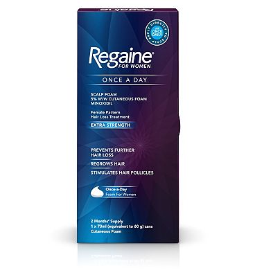 Regaine For Women Extra Strength Scalp Foam 5% W/W Cutaneous Foam - 2 Month Supply