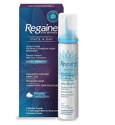 Regaine For Women Extra Strength Scalp Foam 5% W/W Cutaneous Foam - 2 Month Supply