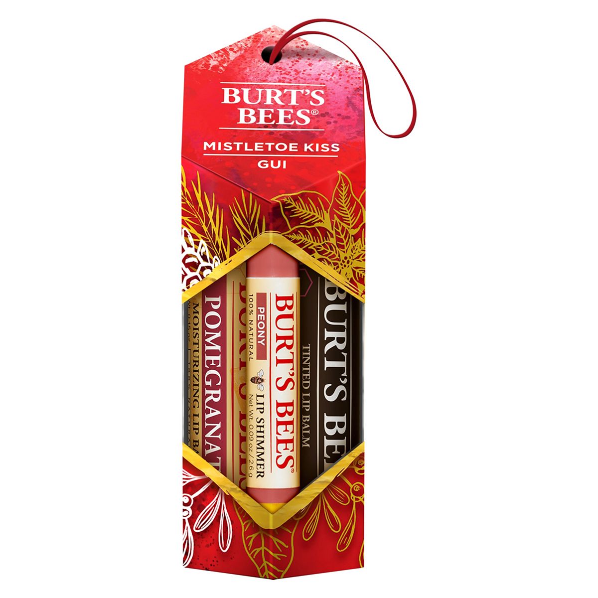Burt's Bees Mistletoe Kiss Gift Set