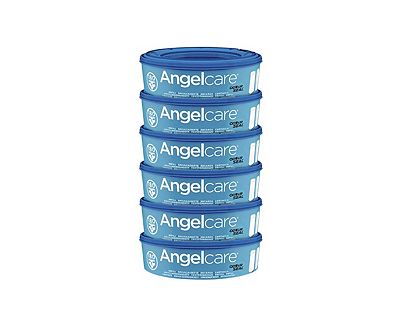 Angelcare Nappy Disposal System Refill Cassettes 6 Pack