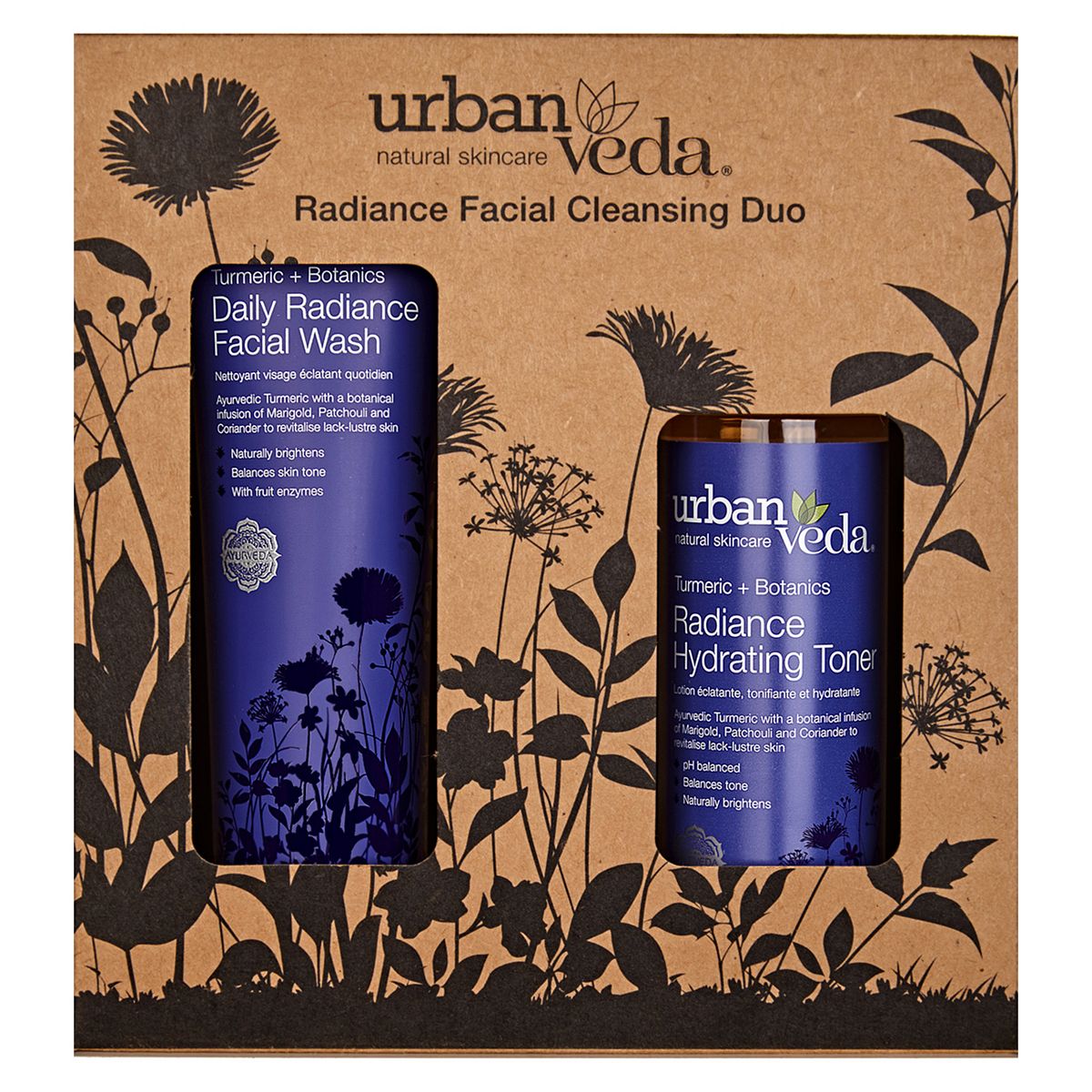 URBAN VEDA Radiance Facial Cleansing Duo