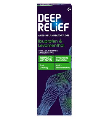 Deep Relief Anti-inflammatory Pain Relief Gel 100g