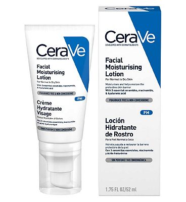 CeraVe PM Facial Moisturising Lotion 52ml - Boots