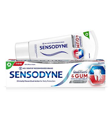 Sensodyne Sensitive Teeth Toothpaste Sensitivity & Gum Whitening 75 Ml, 75ml