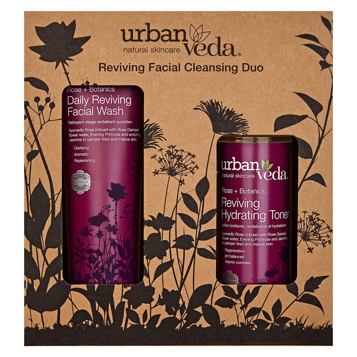 URBAN VEDA Reviving Facial Cleansing Duo