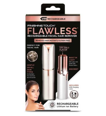 jml finishing touch flawless facial hair trimmer