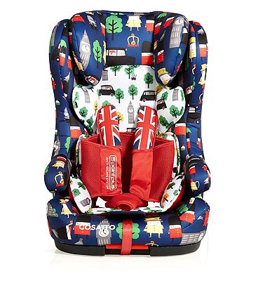 Hubbub Group 123 Isofix Car Seat Britpop