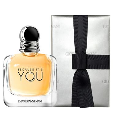 armani because it's you gift set boots