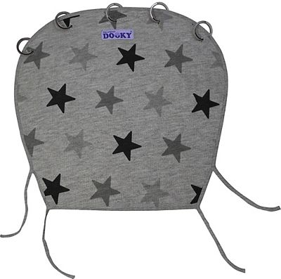 Dooky Shade Grey Stars - Sunshade