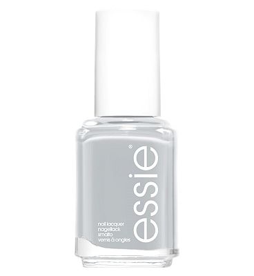 Essie Nail Polish 604 Press Pause Light Grey Colour, Original High Shine and High Coverage Nail Polish 13.5 ml