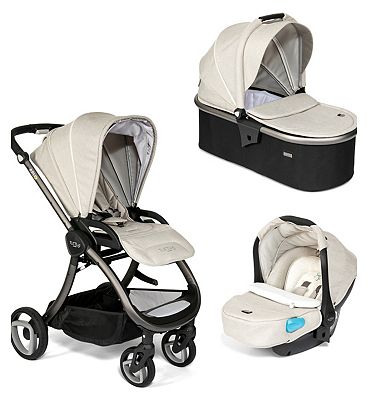 Tutti Bambini Arlo 3 in 1 Travel System – Charcoal Chassis