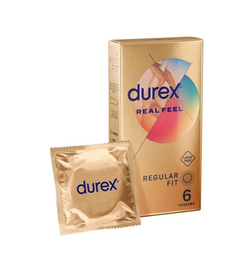 Durex Real Feel Non Latex Condoms - 6 Pack