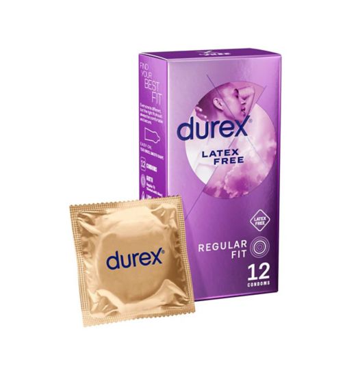 Durex Latex Free Condoms - 12 Pack
