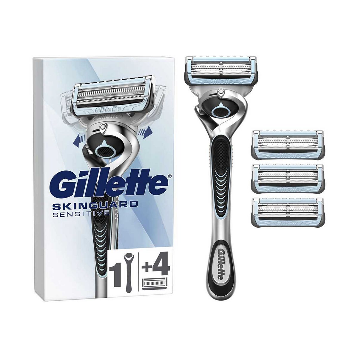 Gillette Skinguard Sensitive Razor Aloe - 4 Blades