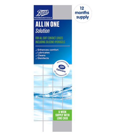 Boots All In One Solution - 12 month supply