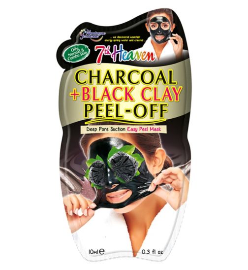 Montagne Jeunesse 7th Heaven Charcoal & Black Clay Peel Off Mask 10ml