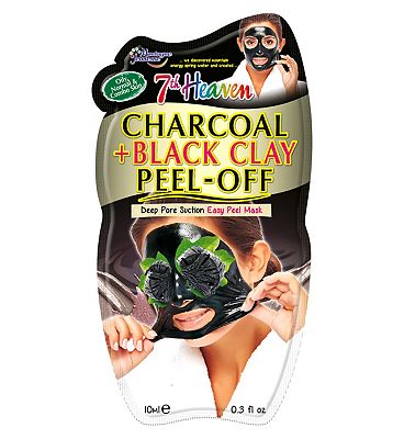 Montagne Jeunesse 7th Heaven Charcoal & Black Clay Peel Off Mask 10ml