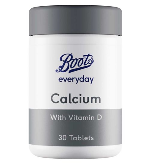 Boots Everyday Calcium + Vitamin D - 30 Tablets