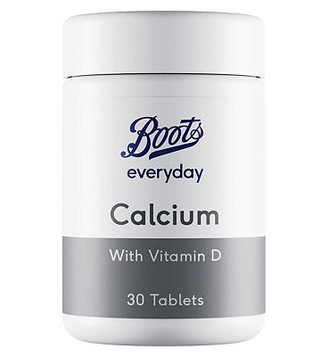 Boots Everyday Calcium + Vitamin D - 30 Tablets