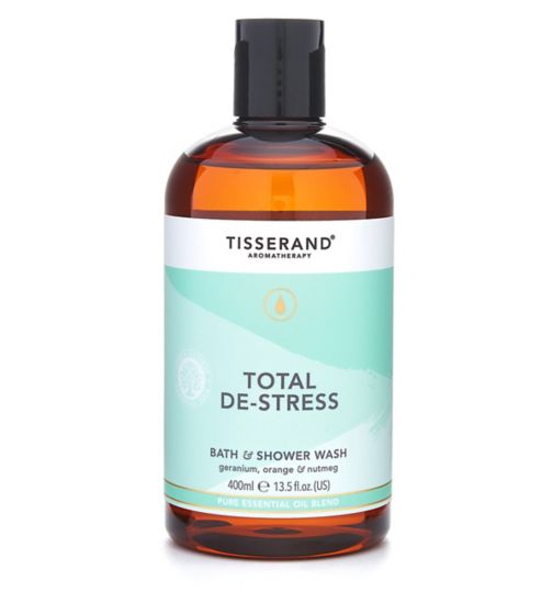 Tisserand Aromatherapy Total De-Stress Bath & Shower Wash - 400ml
