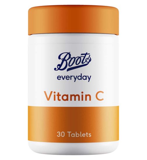 Boots Everyday Vitamin C 500mg - 30 Tablets