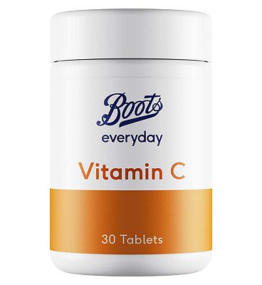 Boots Everyday Vitamin C 500mg - 30 Tablets