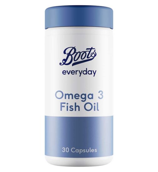 Boots Everyday Omega 3 Fish Oil 1000mg - 30 Capsules