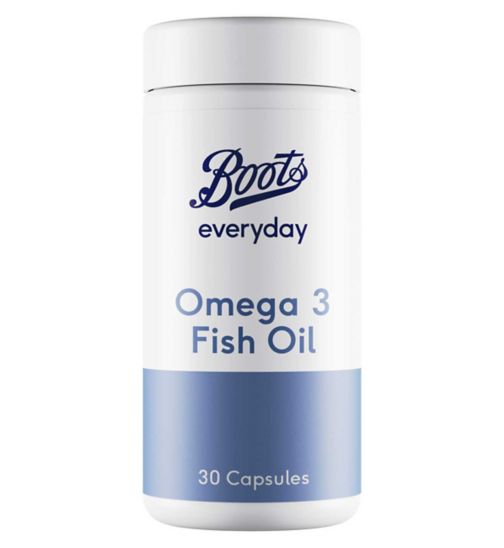 Boots Everyday Omega 3 Fish Oil 1000mg - 30 Capsules