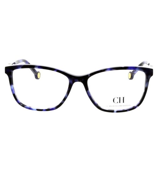 Carolina Herrera VHE799 Womens Glasses - Blue