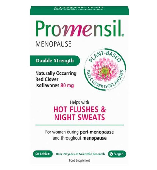 Promensil Menopause Starter Double Strength Red Clover Isoflavones - 60 Tablets