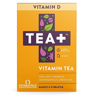 Vitabiotics TEA+ Vitamin Tea Vitamin D Review