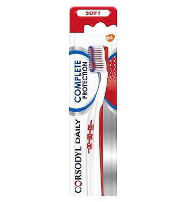Corsodyl Daily, Complete Protection, Healthy Gum Toothbrush