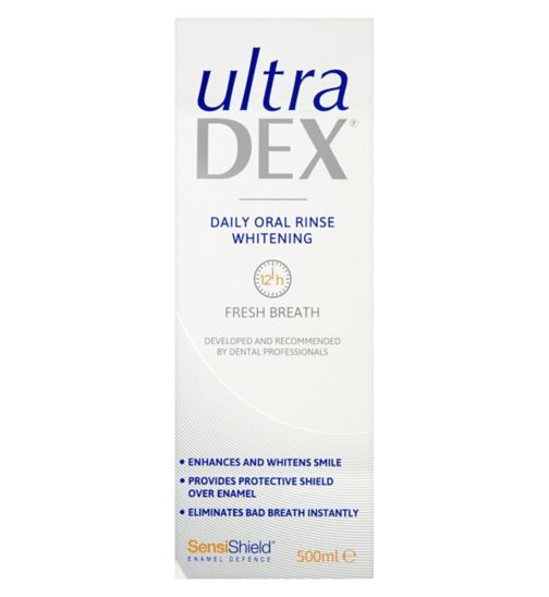 UltraDEX Daily Oral Rinse Whitening 500ml