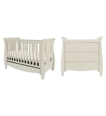 Tutti Bambini Roma Space Saver 2 Piece Room Set Linen