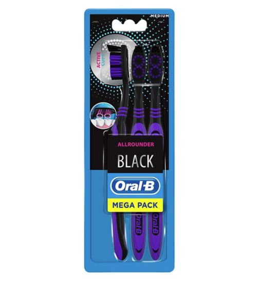 Oral-B All Round Clean Black 3pk