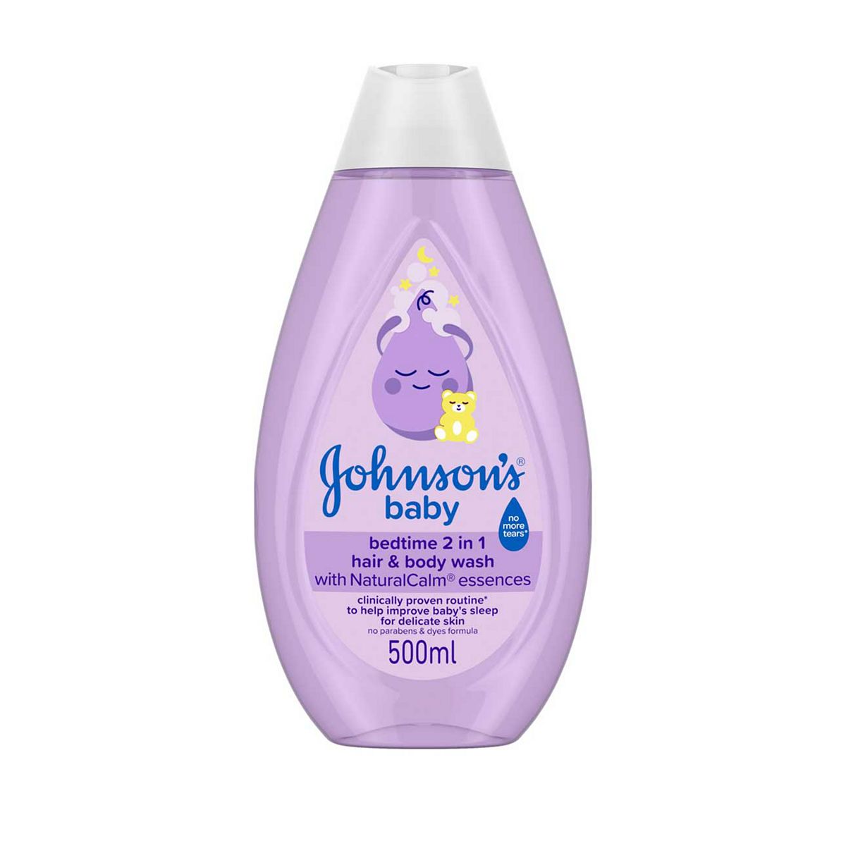Johnson & Johnson Johnson's Baby Bedtime 2 In 1 Shampoo & Wash 500ml