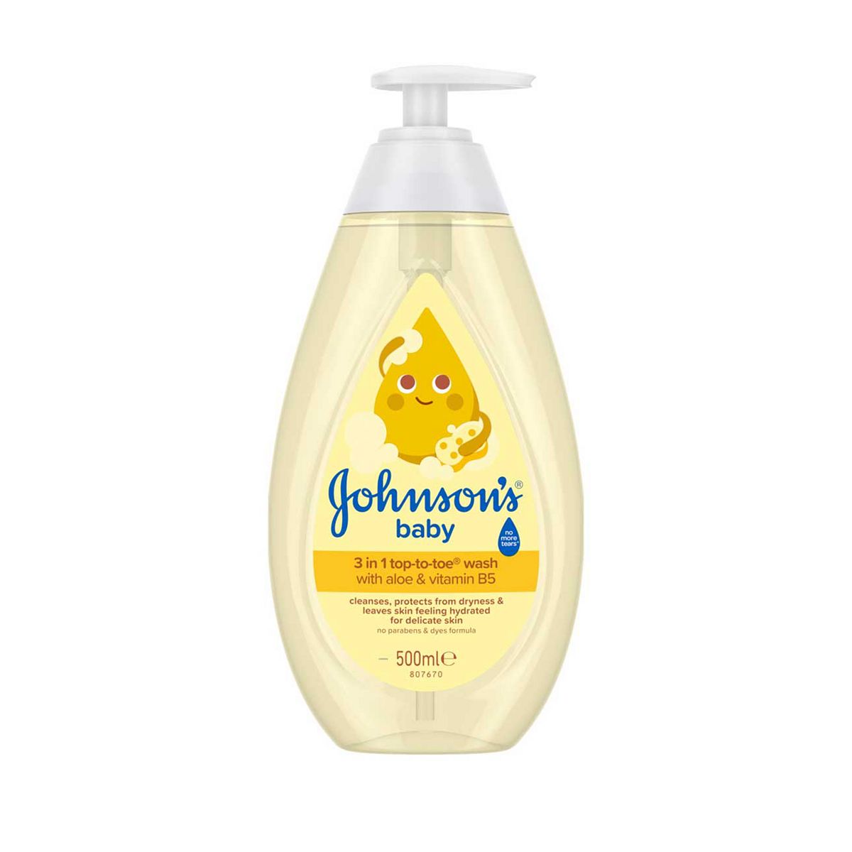 Johnson & Johnson Johnson's® Baby Top-To-Toe® Wash 500ml