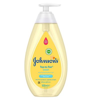 JOHNSON'S Baby Top-To-Toe Wash 500ml