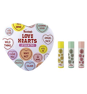 Corsair Love Hearts Keepsake Tin with Lip Balms