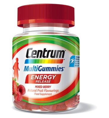 Centrum MultiGummies Energy Release Mixed Berry - 30 Gummies