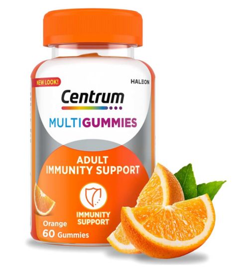 Centrum MultiGummies Immunity Support Multivitamins Orange - 60 Gummies