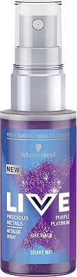 Schwarzkopf LIVE Precious Metals Purple Temporary Hair Dye Review