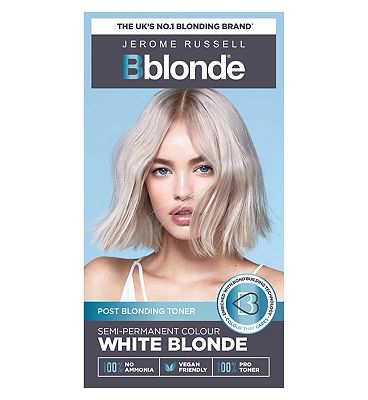 Jerome Russell Bblonde Semi Permanent White Blonde Toner