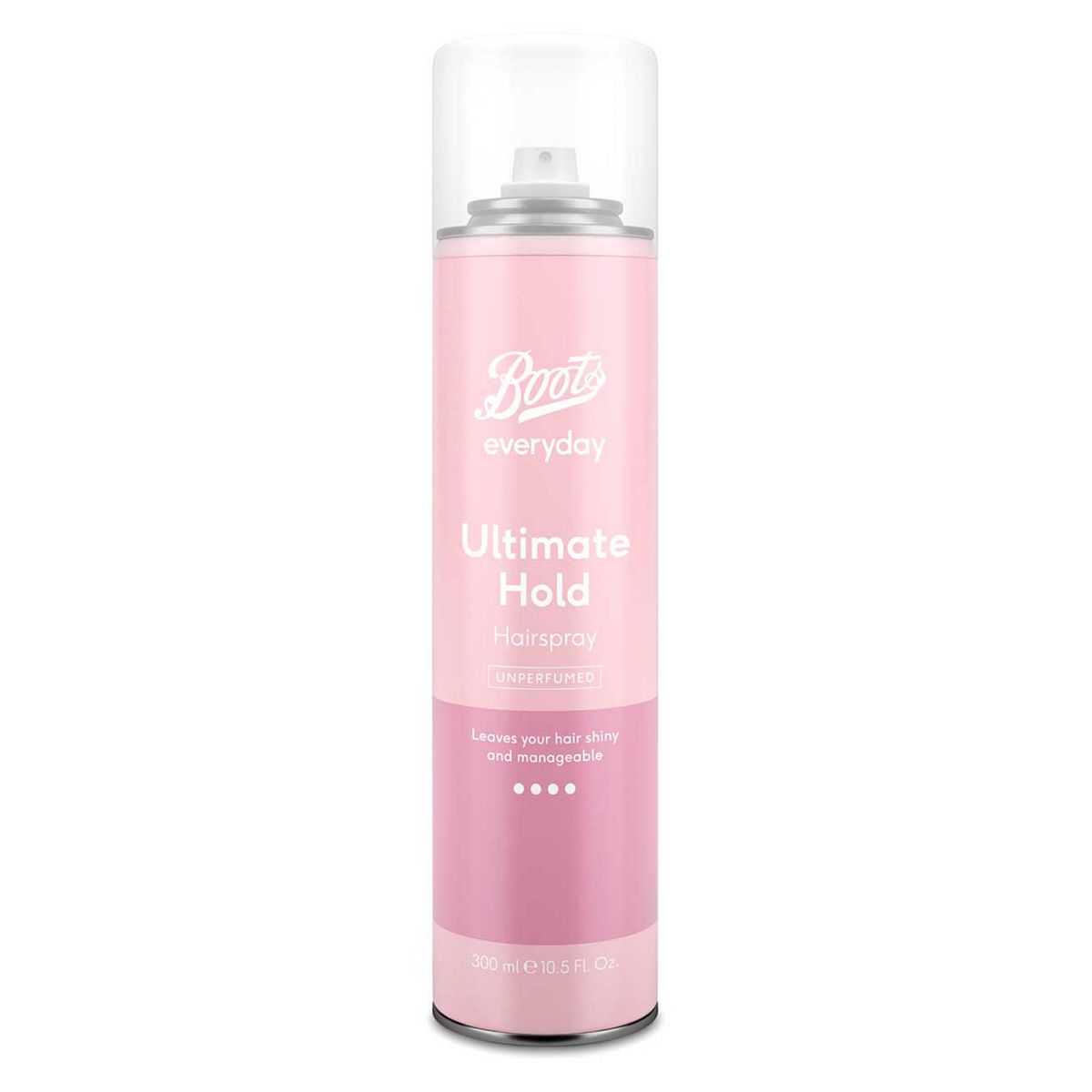 Boots Everyday Unperfumed Hairspray Maximum Hold300Ml