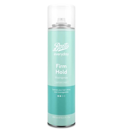 Boots Everyday Unperfumed Hairspray Firm Hold 300ml