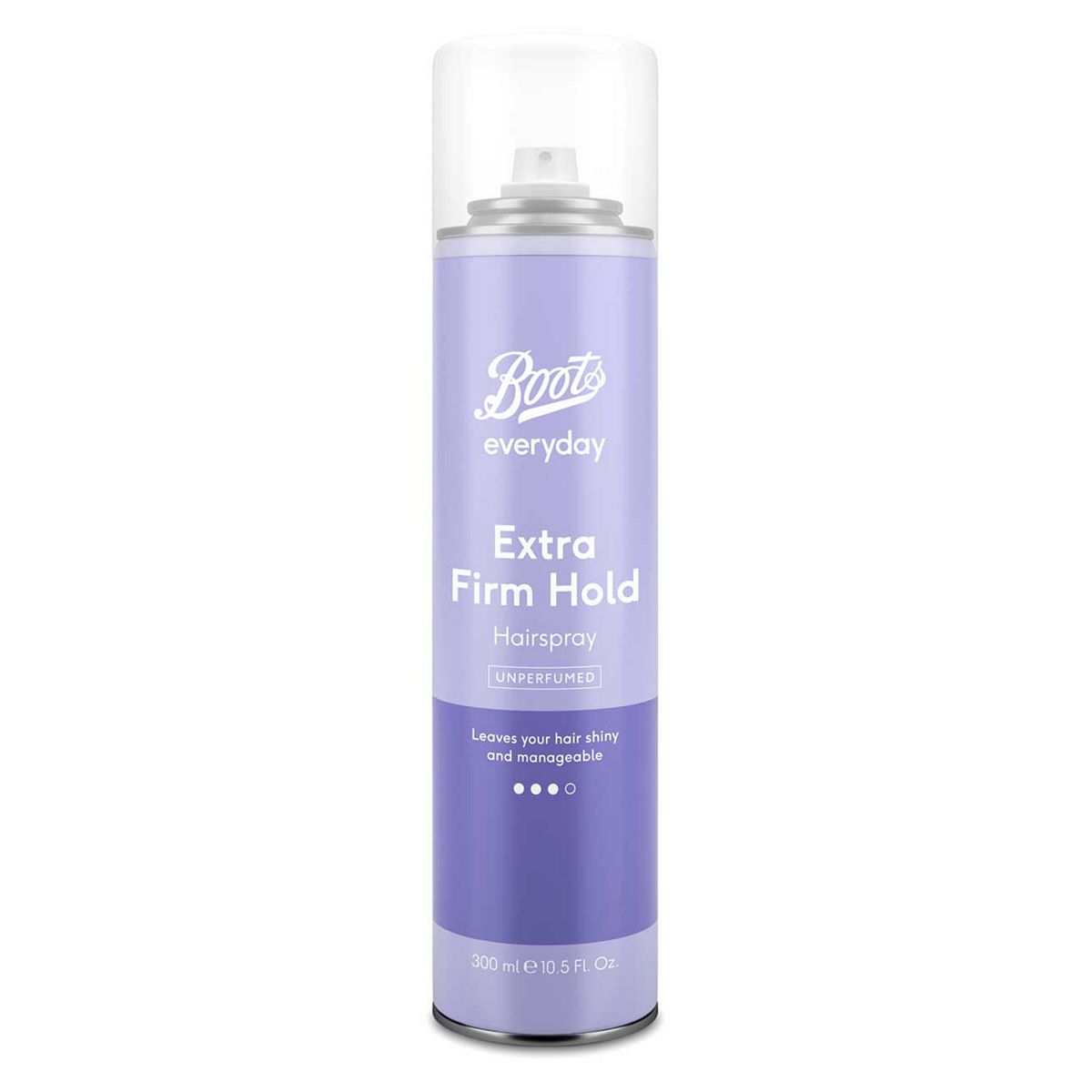 Boots Everyday Unperfumed Hairspray Extra Firm Hold 300Ml
