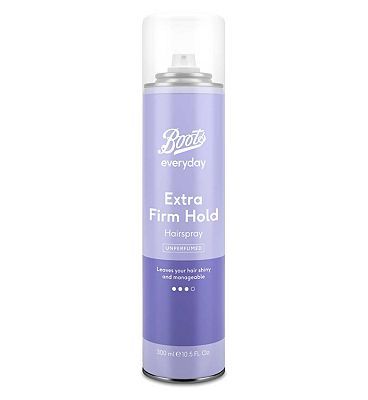 Boots Everyday Unperfumed Hairspray Extra Firm Hold 300ml