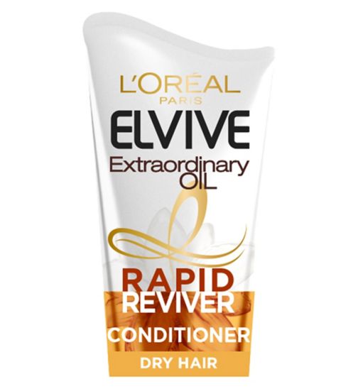L'Oreal Paris Elvive Extraordinary Oil Rapid Reviver Conditioner for Nourishing Dry Hair 180ml