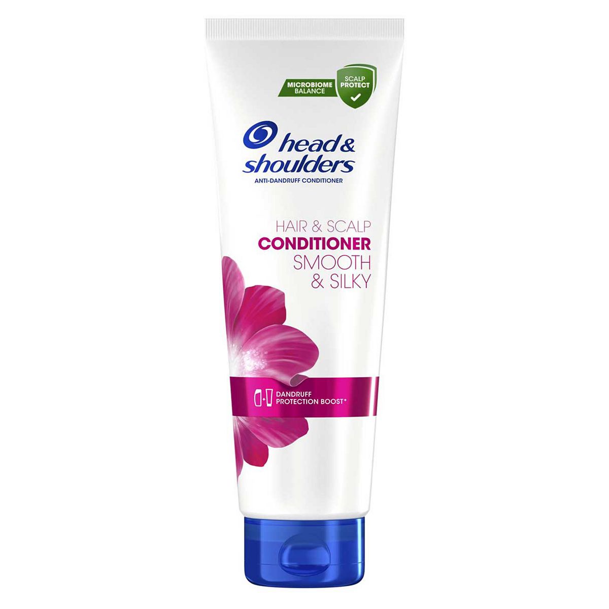 Head & Shoulders Smooth & Silky Anti-Dandruff Scalp Hair Conditioner, Dandruff Protection Boost, 275ml