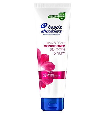 Head & Shoulders Smooth & Silky Anti-Dandruff Scalp & Hair Conditioner, Dandruff Protection Boost